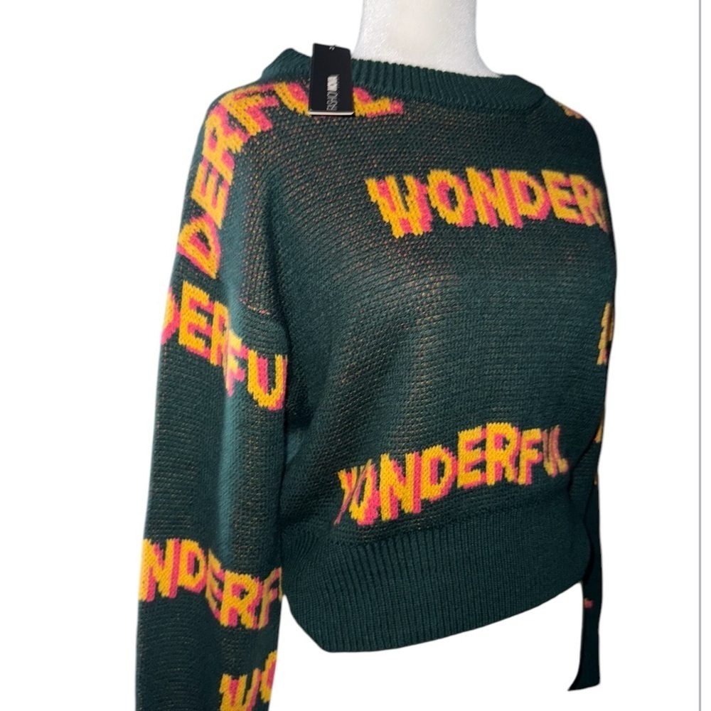 Fashion Nova Women's Green Sweater - Picture 5 of 6